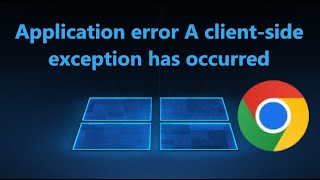 Application error A clientside exception has occurred  Что делать [upl. by Yhtac]