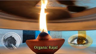 DIY Organic Kajal  How To Make Kajal At Home  DIY [upl. by Soilissav709]