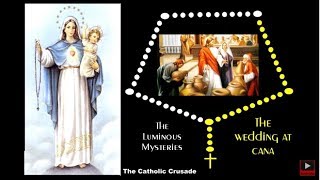 The Luminous Mysteries  VIRTUAL ROSARY  Thursdays [upl. by Roderic]