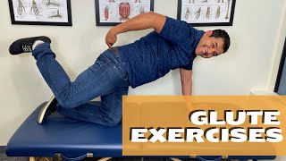 Top 5 Glute Muscle Exercises For Knee Pain [upl. by Biamonte]