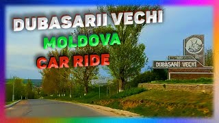 The DUBASARII VECHI Village Criuleni Republica Moldova Car Ride 4K [upl. by Lytsirk]