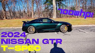 FULL OVERVIEW OF 700HP 24 NISSAN GTR TSPEC MIDNIGHT PURPLE [upl. by Saylor]