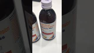 Ibugesic plus syrup uses in hindi ibuprofen syrups babymedicine pediatricians painmedication [upl. by Morissa]