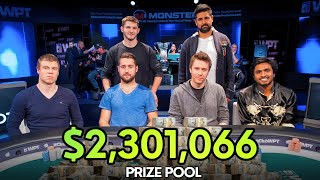 2301066 at WPT Montreal Final Table [upl. by Eehtomit]