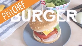 Recette Burger Ptitchefcom Stop Motion [upl. by Jael]