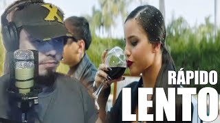 PRODUCTOR REACCIONA A Emilia Tiago PZK  rápido lento Official Video [upl. by Garzon]