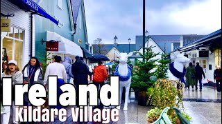 Ireland 🇮🇪  Kildare Village  4K Christmas Walking tour 2022 [upl. by Nele349]