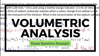 Volumetric Analysis  An Introduction [upl. by Nevah]