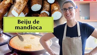 Só precisa de mandioca e sal  Receita simples com um ingrediente símbolo do Brasil [upl. by Gnouv]