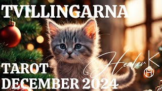 Tvillingarna ♊️ December 2024 Tarot  Healer K [upl. by Mireielle176]