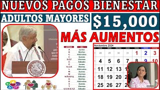 15 MIL  AUMENTOS ¡NUEVOS PAGOS BIENESTAR ¡La impactante verdad sobre la Pensión Bienestar de AMLO [upl. by Barthold]