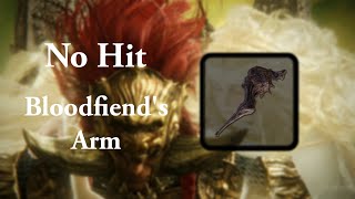 Promised Consort Radahn No Hit Bloodfiends Arm  Elden Ring DLC [upl. by Aldarcie]