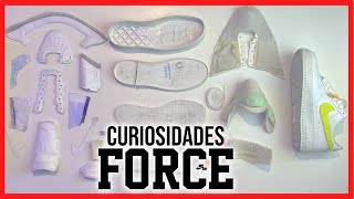 15 CURIOSIDADES SOBRE O NIKE AIR FORCE 1 [upl. by Rem]