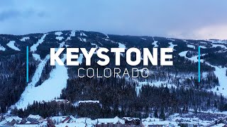 Keystone skiing Colorado  4K video [upl. by Ham227]