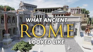 Virtual Rome What Did Ancient Rome Look Like [upl. by Nodnalb]