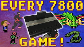 Reviewing ALL 58 Atari 7800 Games [upl. by Jeannine243]