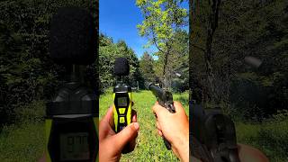 45 ACP suppressed vs unsuppressed with db meter [upl. by Tirma61]