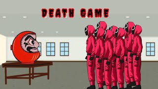 Daruma doll vs pink soldierssquid game guardsdeath gameDrawing cartoon 2 [upl. by Adrial]