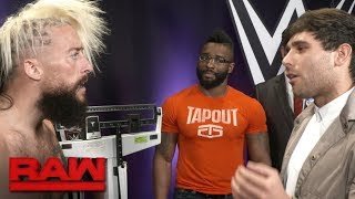 Enzo Amore has his official Cruiserweight weighin Exclusive Aug 28 2017 [upl. by Niamert]