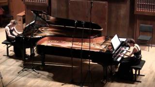 SaintSaëns quotDanse macabrequot for two pianos op40 [upl. by Nocam]