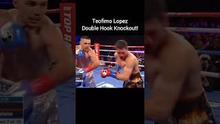 Teofimo Lopez DOUBLE HOOK KNOCKOUT‼️ [upl. by Rentschler]