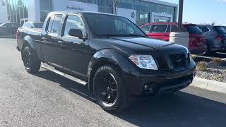 2019 Nissan Frontier SV Midnight Frederictonvw [upl. by Boswell]