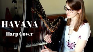 Havana  Camila Cabello  Harp Cover [upl. by Conah818]