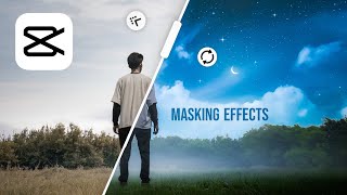 CapCut Tutorial 5 CREATIVE Editing Tricks using MASKS [upl. by Egin]