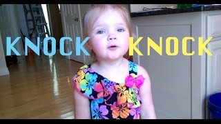 Josie tells a Knock Knock joke [upl. by Puff]