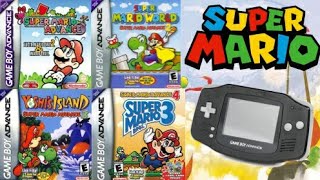 Super Mario Advance 123 y 4 GBA rom Des Español [upl. by Toback]