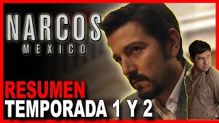 ✔️Narcos Mexico RESUMEN COMPLETO temporadas 1 y 2  Narcos mexico temporada 3 [upl. by Ced222]