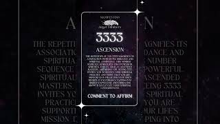 What is the meaning of 3333 ⭐️ Manifesting Angel Numbers Meanings Numerology [upl. by Armilda]