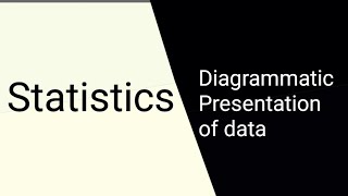 Diagrammatic Presentation of data  Statistics [upl. by Elleivap]