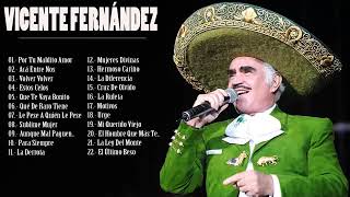 VICENTE FERNANDEZ GRANDES EXITOS [upl. by Kaia]