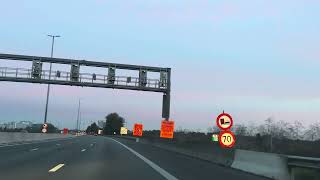 Driving on an early October morning near Roeselare Belgium driving [upl. by Pisano]