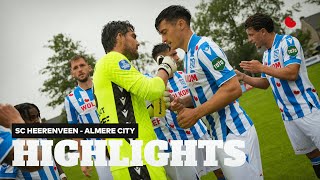 𝐊𝐚𝐫𝐥𝐬𝐛𝐚𝐤𝐤 schiet sc Heerenveen naar oefenzege  Highlights sc Heerenveen  Almere City [upl. by Tterab]