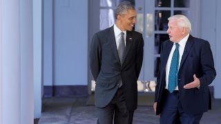 Sir David Attenborough and President Obama The Full Interview [upl. by Valora]