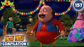 Khush Hona Mana Hai Motu Patlu  Motu Patlu Season 13 Compilation 157  Motu Patlu  Kids  spot [upl. by Josias248]