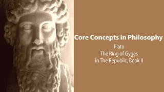 Plato Republic book 2  The Ring of Gyges  Philosophy Core Concepts [upl. by Ingemar468]