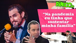 MAURÍCIO DOLLENZ CONTA DE ONDE SURGIU A IDEIA DE INTERPRETAR O CORINGA NOS PALCOS [upl. by Ruenhcs]