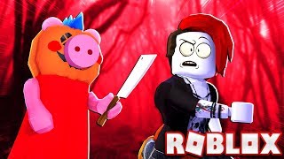 Pretending To Be Roblox Piggy In Murder Mystery 2 Funny Moments [upl. by Atinrehs151]