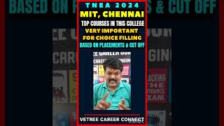 TNEA 2024  Madras Institute of Technology MIT Chennai Top Rated Courses in this College [upl. by Bianka506]