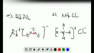 Each compound contains both ionic and covalent bonds Write ionic Lewis structures for each includi [upl. by Ahkihs]