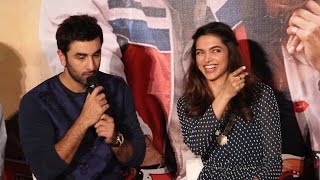 A very Funny Question by Reporter  FUNNY Answer by Ranbir amp Deepika  MUST WATCH [upl. by Aidnyc]