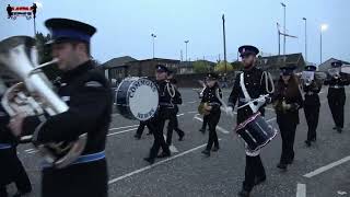 Commons Silver Band  Downshire Guiding Star Flute Band Parade 2024 [upl. by Anid]