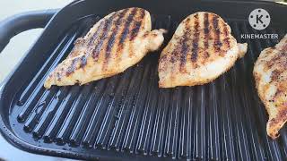 Ninja Woodfire grilled chicken breasts [upl. by Travis273]