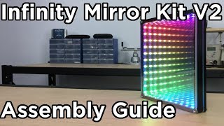 Infinity Mirror Kit V2  Assembly Guide [upl. by Gradey554]