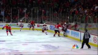 Mikkel Boedker OT Goal 2012 Stanley Cup Playoffs WCQF Game 4 [upl. by Bergmans]