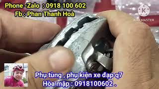 98  Phụ tùng xe đạp q7  Sên CNHG539s  CNHG70111s  Cùi Ultegra 6800  Cùi Deore M5929s [upl. by Ayat]