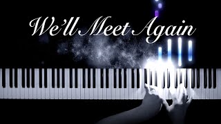 Well Meet Again 1939  Vera Lynn The DDay Darlings  Piano Cover with lyrics [upl. by Ydwor]